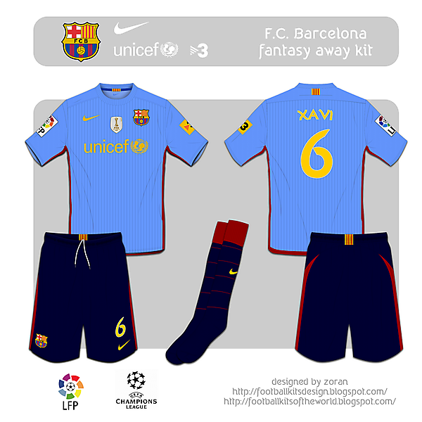 F.C. Barcelona fantasy away