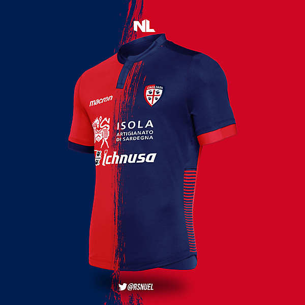 Cagliari Calcio - Home Kit 2020/21 Concept