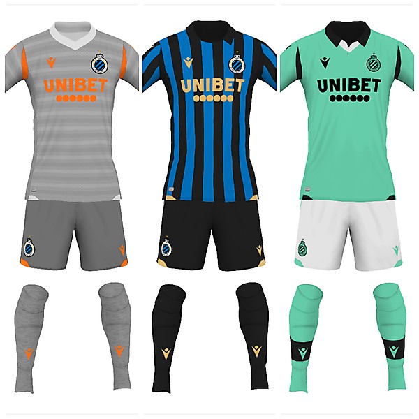 Club Brugge fantasy 19/20 kits