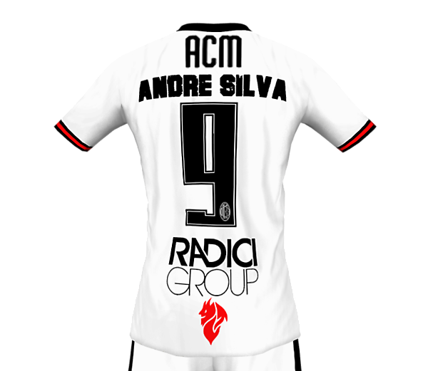 AC MILAN 21-22 FANTASY AWAY KIT (BACK)