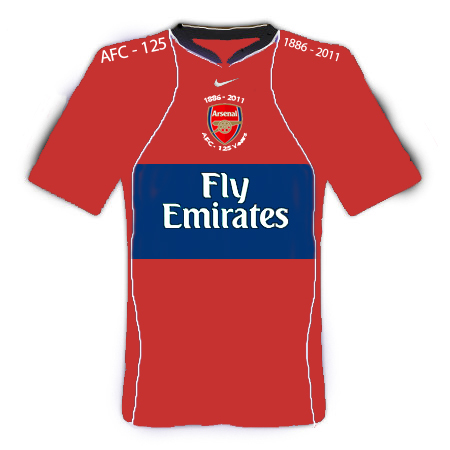 arsenal 125th anniversary designs