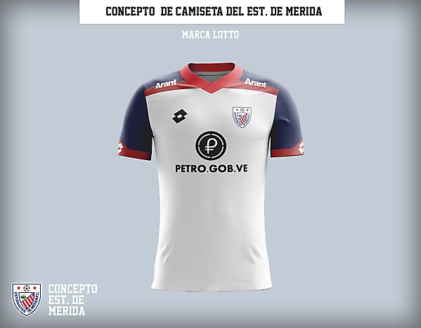 Estudiantes de Mérida - Concepto de camiseta 