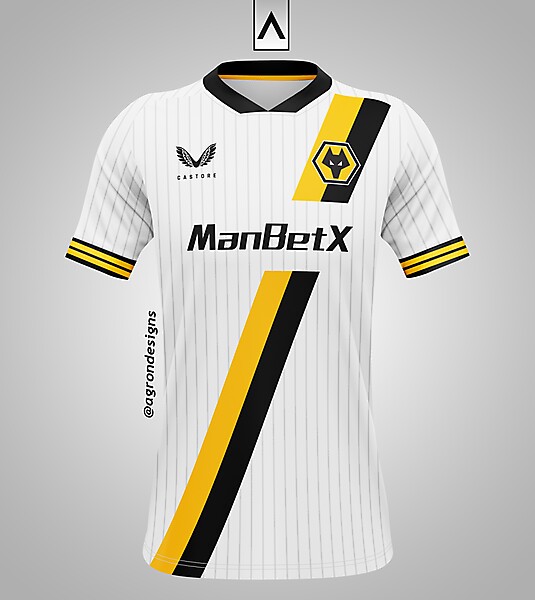 CASTORE X WOLVES THIRD KIT