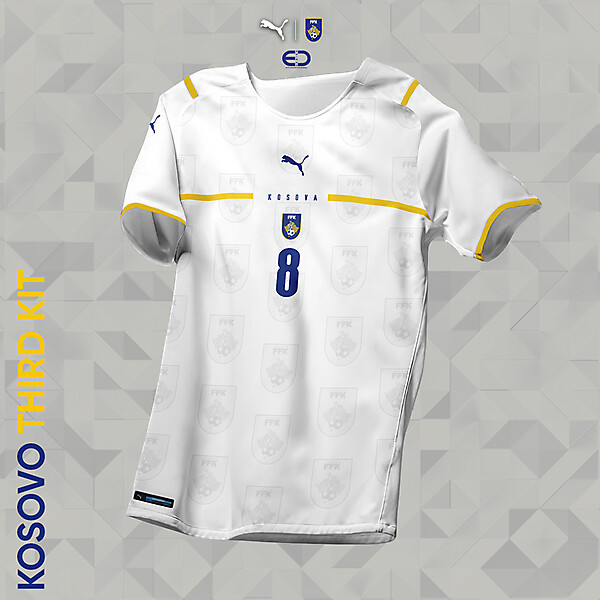 KOSOVOxPUMA - Design by EO - THIRD Kit - FFK logo & kits