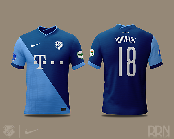 FC Utrecht Nike 2022 Away Kit