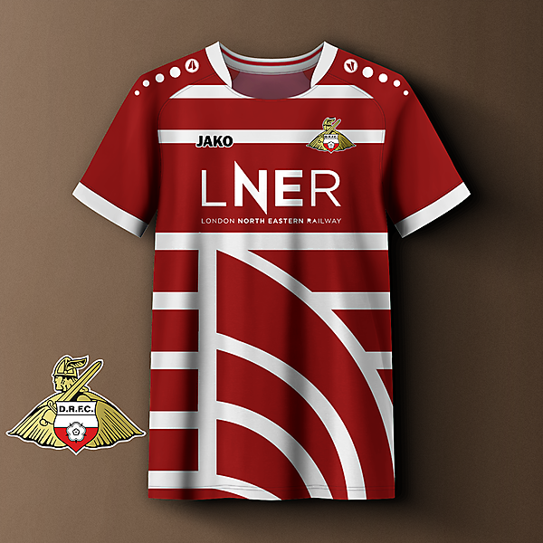 Doncaster Rovers Jako home concept