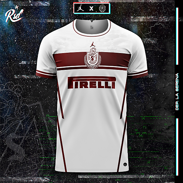 Concepto de kit Jordan X Deportes La Serena