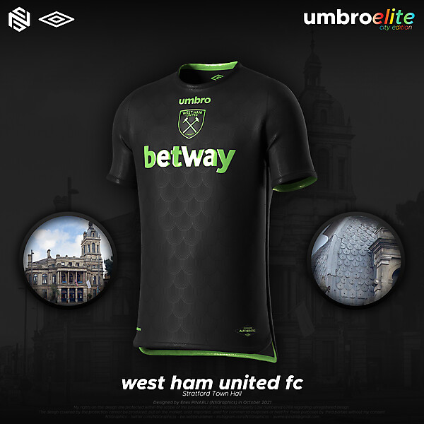 west ham united fc x umbro elite city edition x ns