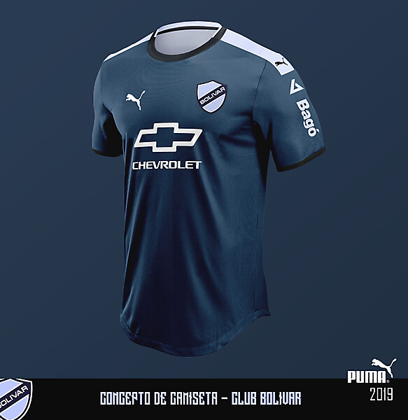 Concepto de camiseta - Club Bolívar - Puma 2019
