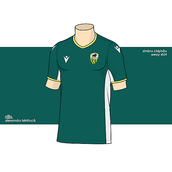 Zimbru Chișinău X Macron - Away