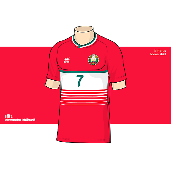 Belarus X Errea - Home