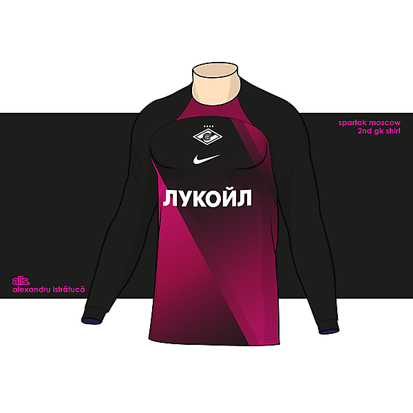 Spartak Moscow X Nike - 2nd GK Shirt