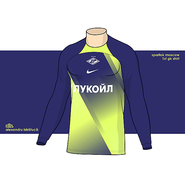 Spartak Moscow X Nike - 1st GK Shirt