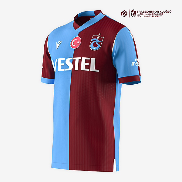 Trabzonspor 22-23 Home Alternate x Macron