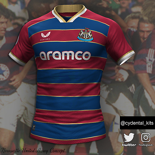 Newcastle United Away Concept