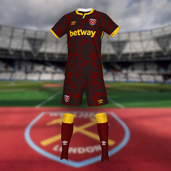 West Ham United F.C. Third shirt concept