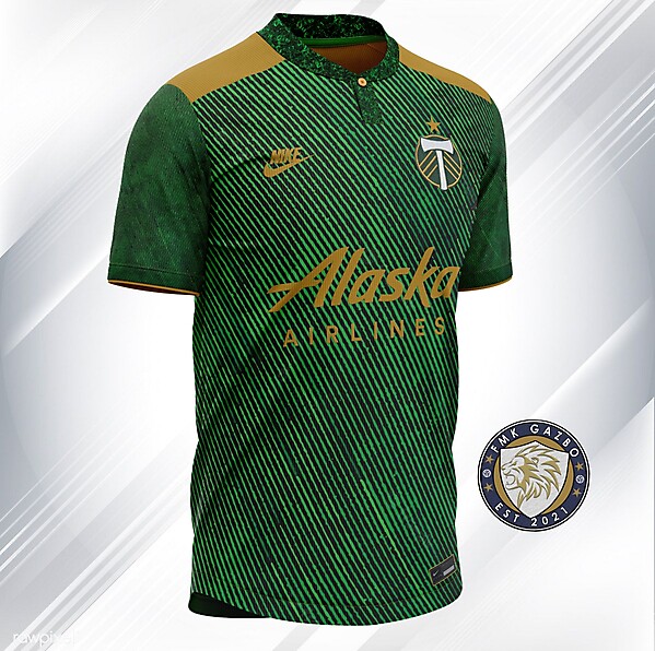 Portland Timbers Home - Nike Concept 