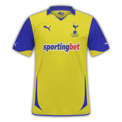 Tottenham Hotspurs 11/12 Away Kit