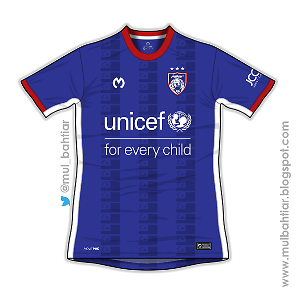 Johor Darul Ta'zim 2022 Home Jersey Concept