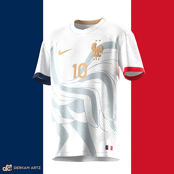 France x Nike - Away Concept "le coq gaulois"