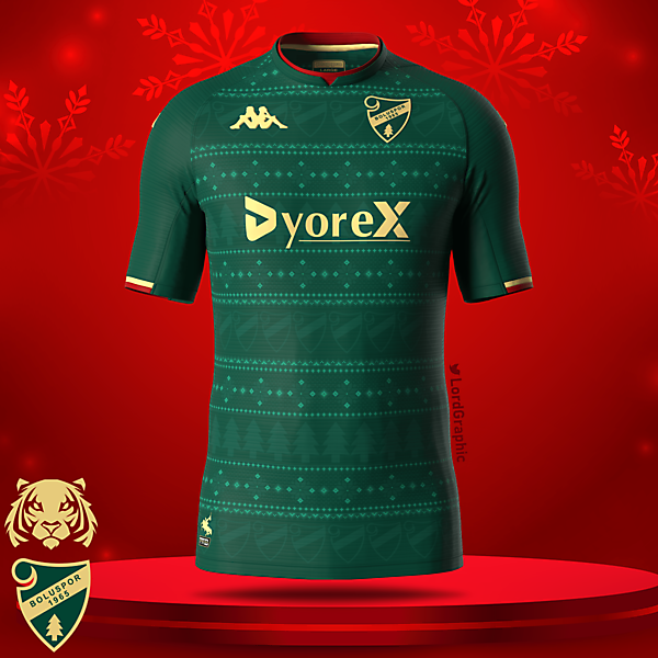 Boluspor x Kappa | Christmas concept jersey design