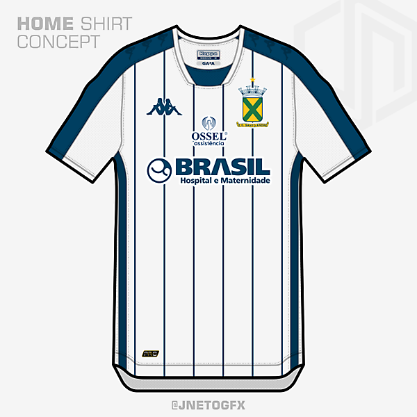 EC Santo André | home shirt concept | @jnetogfx