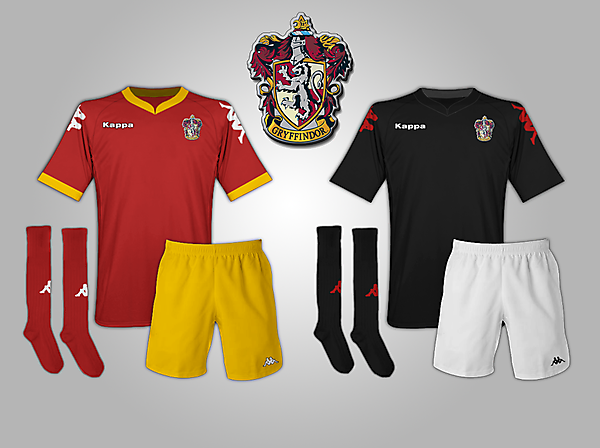 Gryffindor (Harry Potter) Fantasy Football Kits