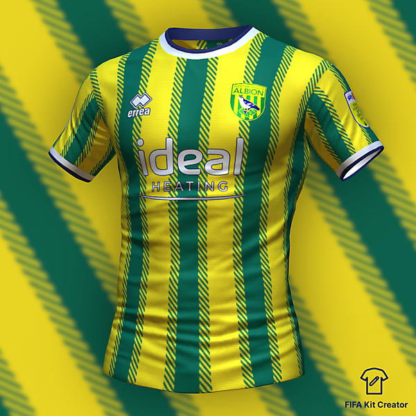 West Bromwich Albion x Errea third concept