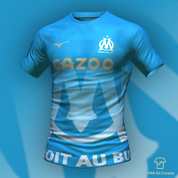 Olympique de Marseille x Mizuno third concept