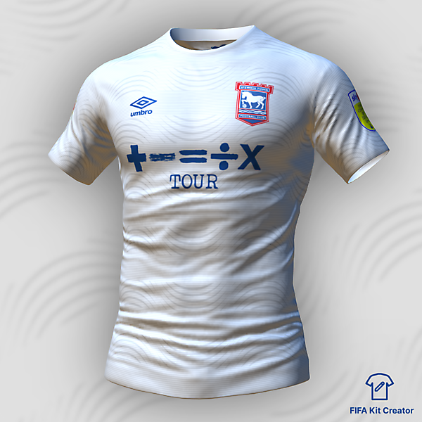 Ipswich Town away concept