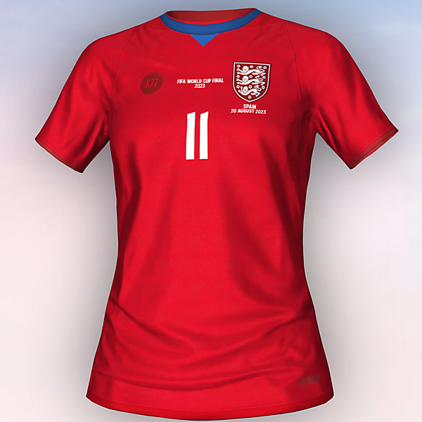 England Women World Cup Final - Away