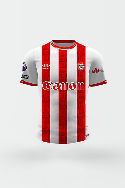 Brentford FC Home Kit 2023\24