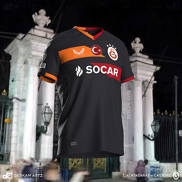 Galatasaray x Castore - Away Kit Concept "yenilenme"
