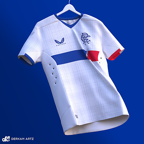 Rangers FC x Castore - Away Kit Concept "Scottish Tartan"
