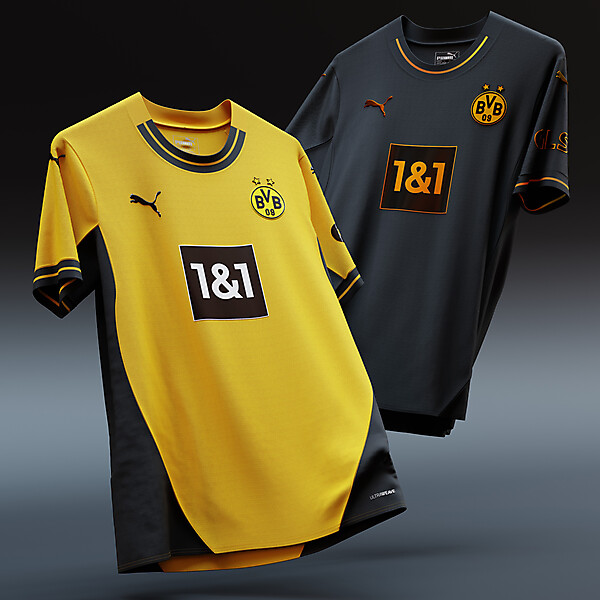 Borussia Dortmund | Home and Away Shirts