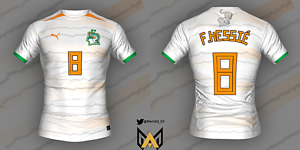 Ivory Coast Away Kit | AFCON 2024