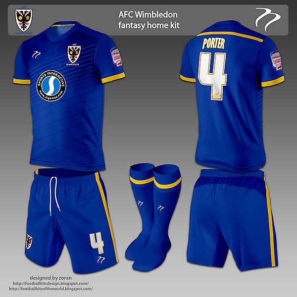 AFC Wimbledon home & away