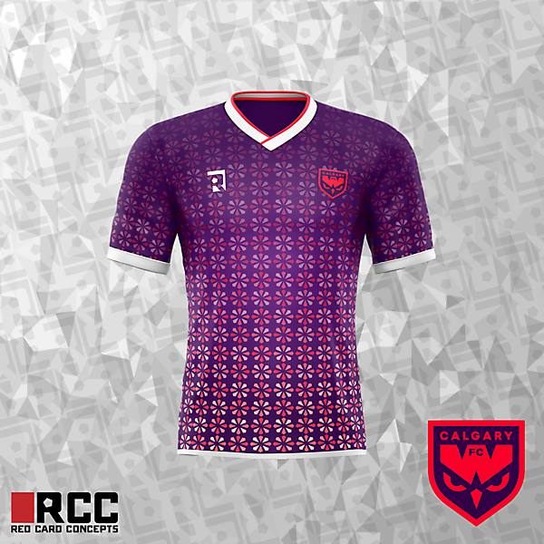 Calgary Wild FC (NSL) Home 'Stained Glass'