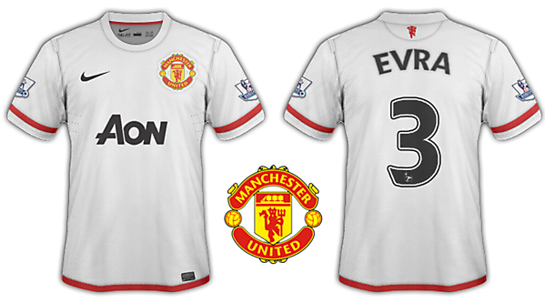 Manchester Utd 12/13 kits