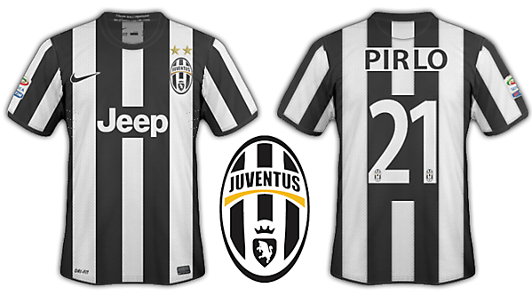 Juventus 2012-13 kits