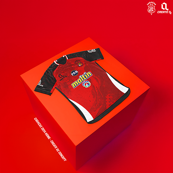 Caracas FC x Create o2 concept kit