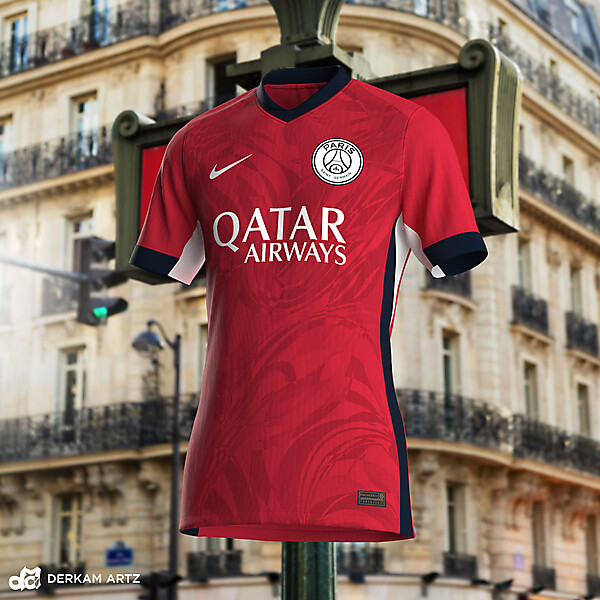 Paris Saint-Germain x Nike - Third Kit Concept "psg"