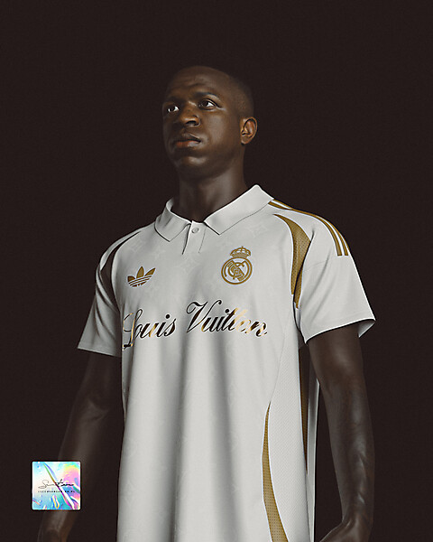 Real Madrid x Adidas x Louis Vuitton kit concept by jaccovansanten.nl