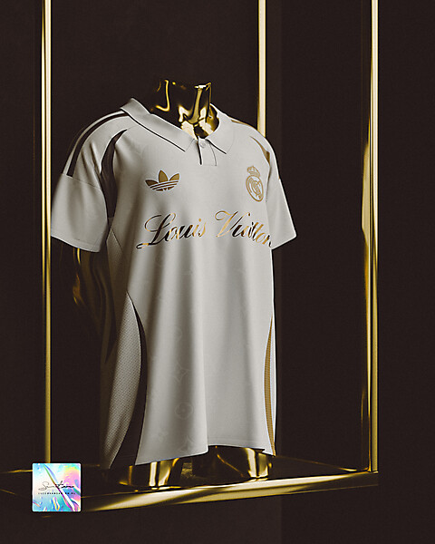 Real Madrid x Adidas x Louis Vuitton kit concept by jaccovansanten.nl