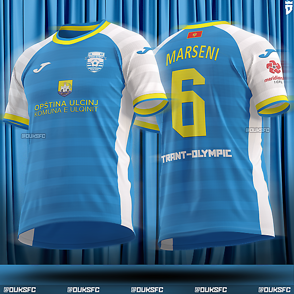 FK Otrant-Olympic Ulcinj (1.CFL Montenegro) - Away Kit