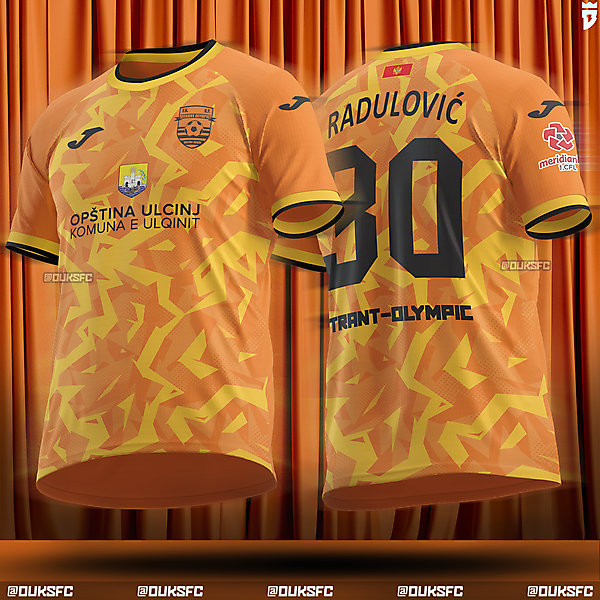 FK Otrant-Olympic Ulcinj (1.CFL Montenegro) - Third Kit