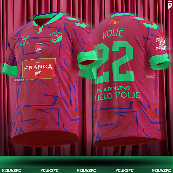 FK Jedinstvo Bijelo Polje (1.CFL Montenegro) - Third Kit