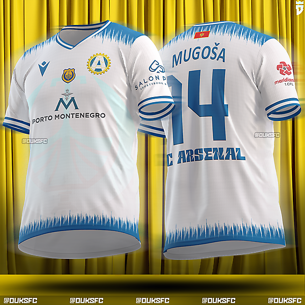 FK Arsenal Tivat (1.CFL Montenegro) - Away Kit