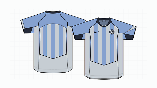 2004 Nike Inspired Inter Milan Training Kit