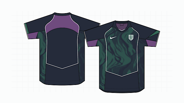 2004 Nike Inspired England Training Kit